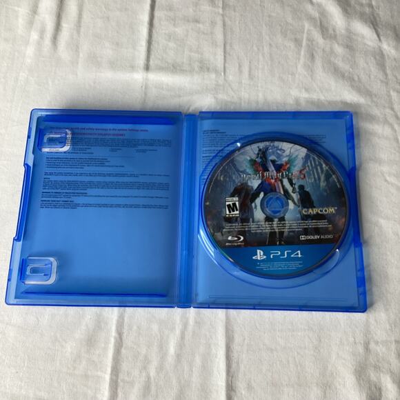 Devil May Cry 5 Video Game PS4 Sony Playstation Rated M Mature Tested No Manual - Picture 4 of 5